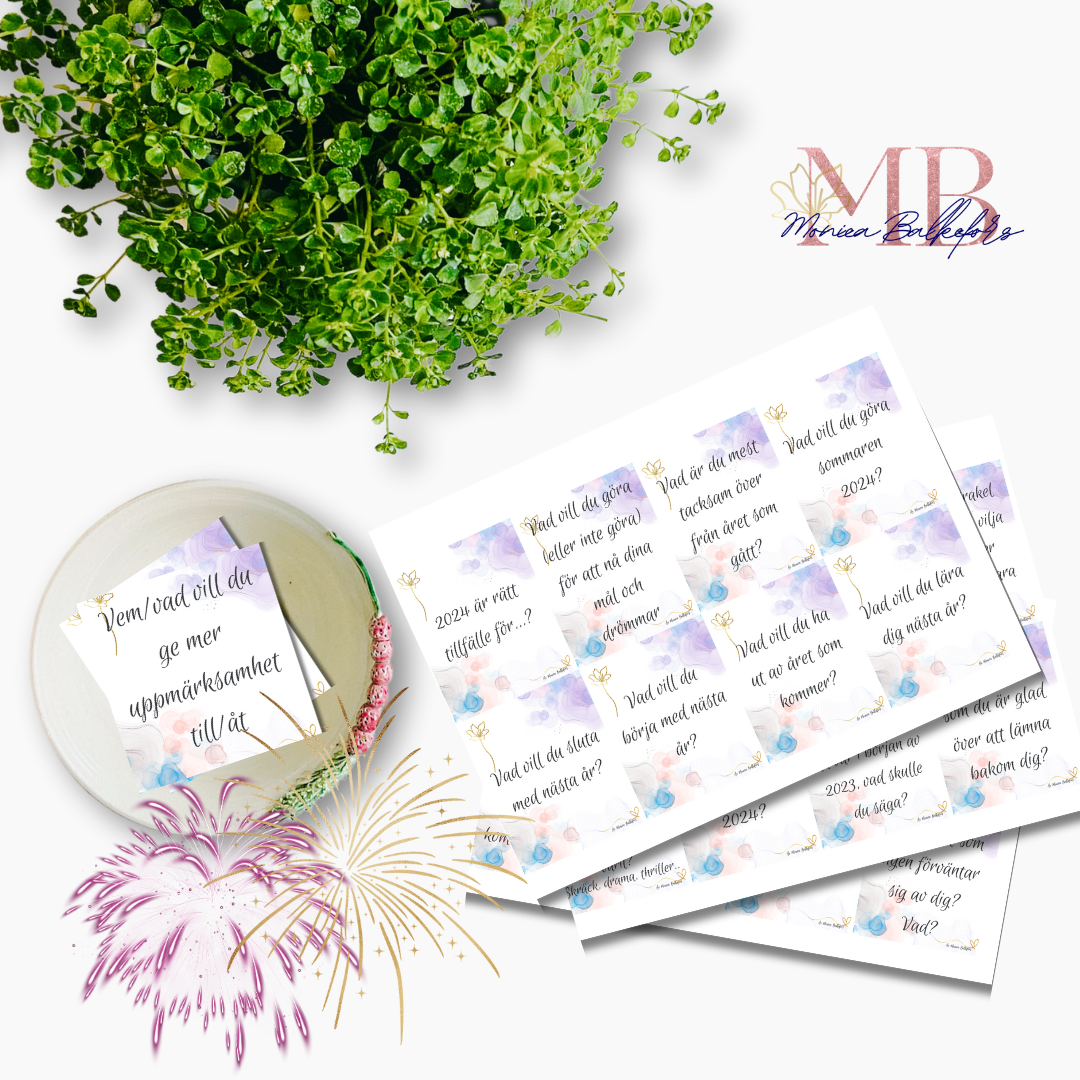 42 nyårsfrågor för roligare och utvecklande nyår- en perfekt present till dig själv eller någon du tycker om! - Bild 2